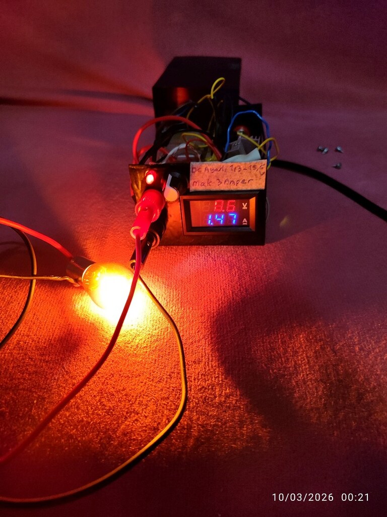 ayarlı1.3 15.5volt mak3amper göstergeli adaptör 900tl - 5