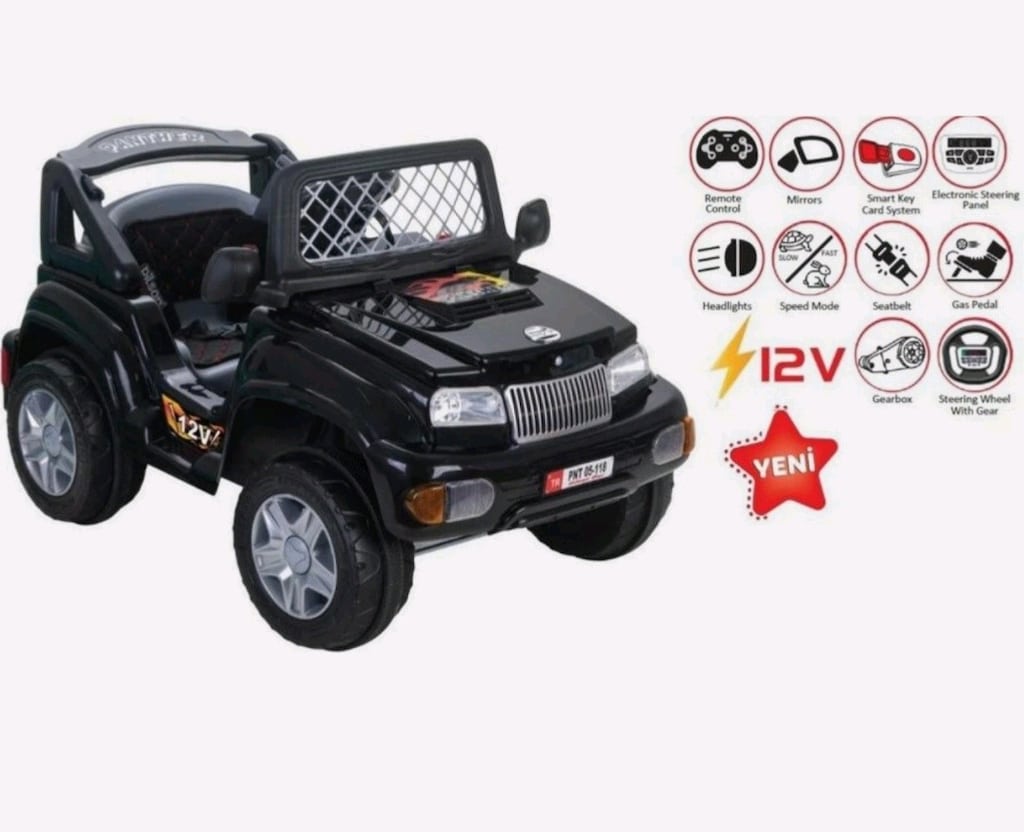 (KAMPANYA VADE FARKSIZ 2 TAKSİT)SIFIR 12+12 2 MOTORLU AKÜLÜ ARABA - 3