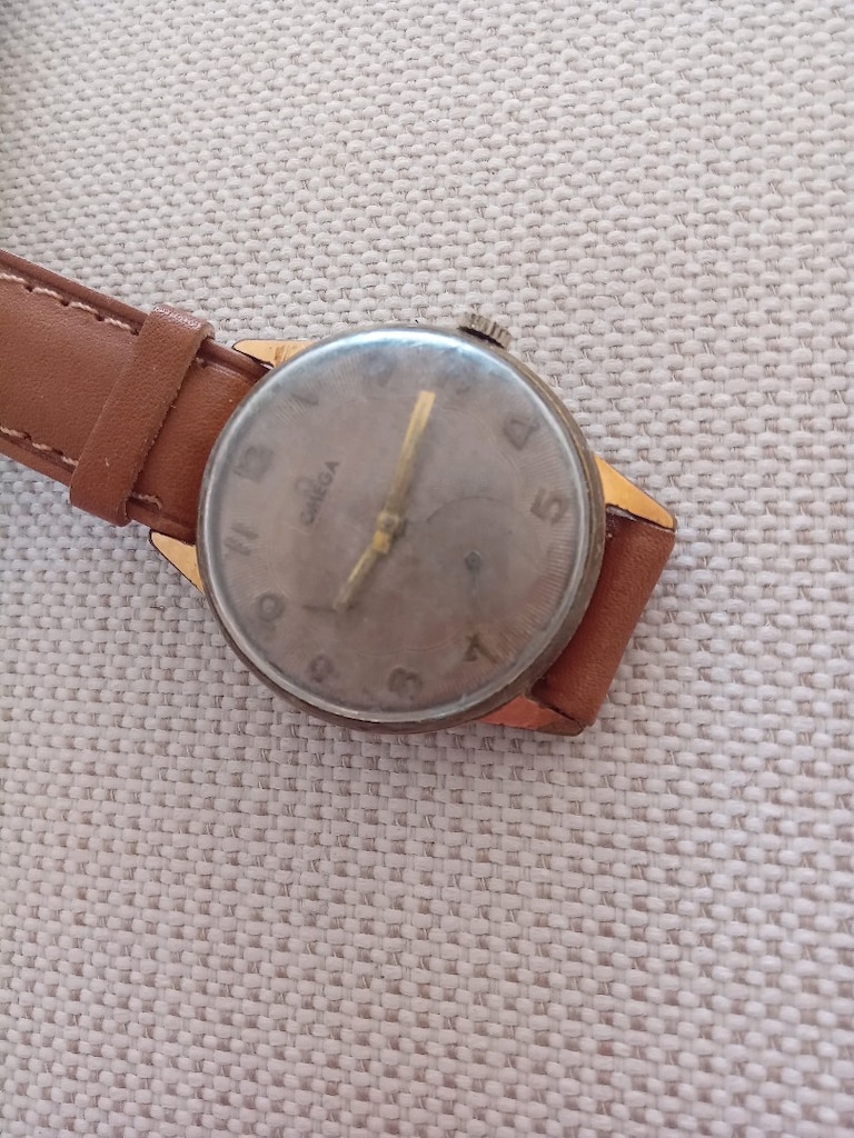 1977 imalı OMEGA KURMALI ERKEK KOL SAATİ - 3