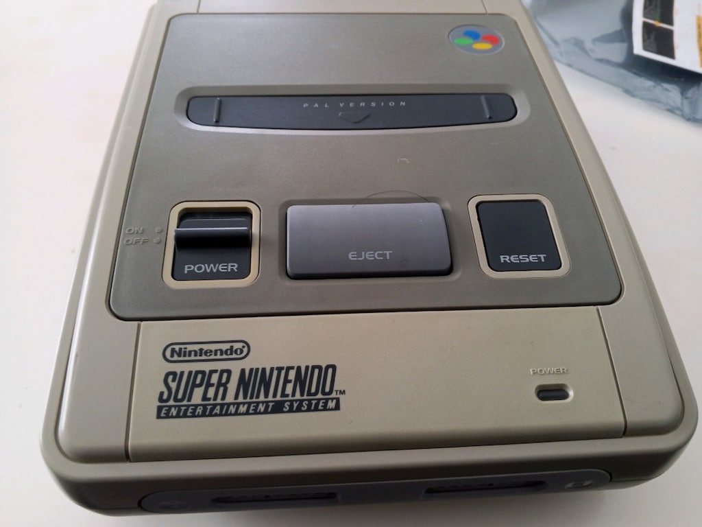 Temiz Super Nintendo (SNES) / TV Bağlantılı - Mario Kart + Hafıza kart - 5