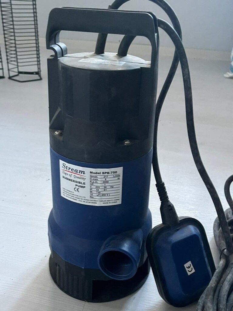 (SPB-750) Plastik Gövdeli Dalgıç Tip Drenaj Pompaları (Flatörlü) - 5