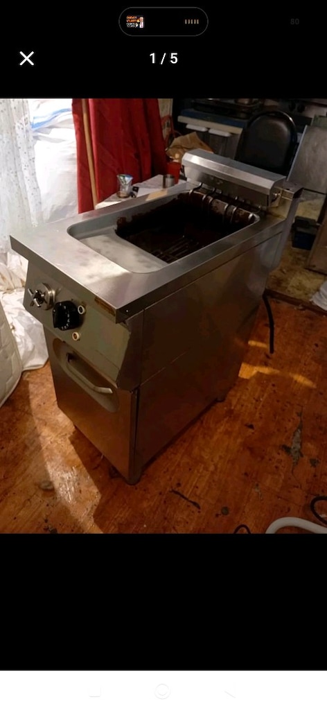 380 volt kayalar dolaplı firitöz - 2