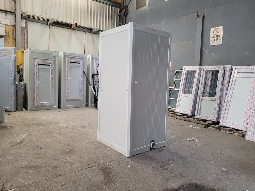 KABİNKONTEYNER YAPI KAMPANYA 115X115 WC TUVALET KABİNİ İMALATTAN - 5