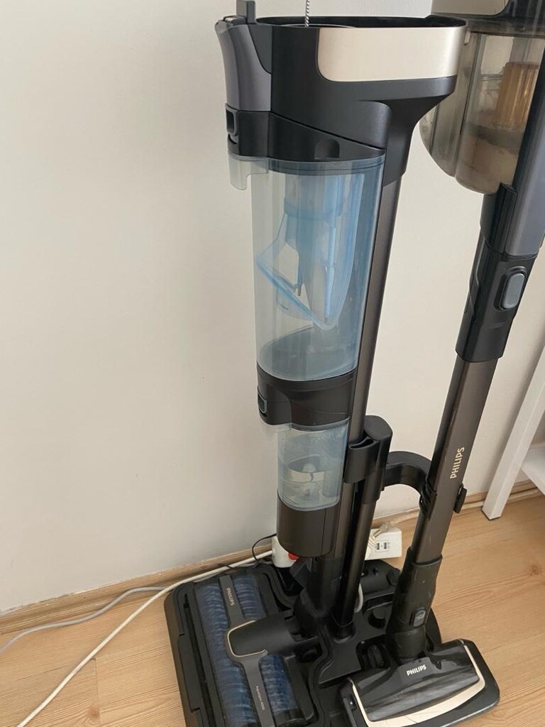 phılıps ıslak kuru Aqua trio 9000 dikey süpürge - 2