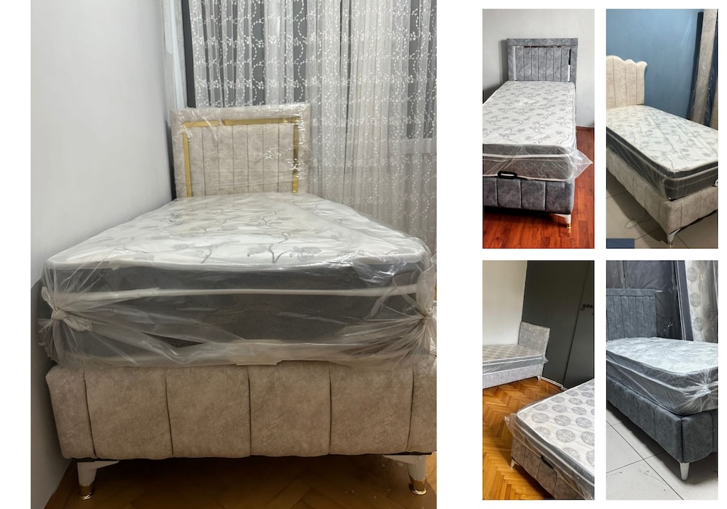 tek kişilik baza başlık yatak xyglodbcfe - 5