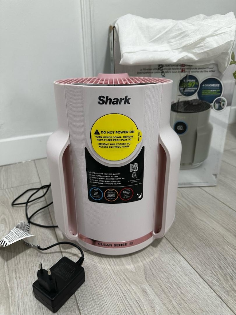 shark 23 m2 pembe hava temizleyici - 2