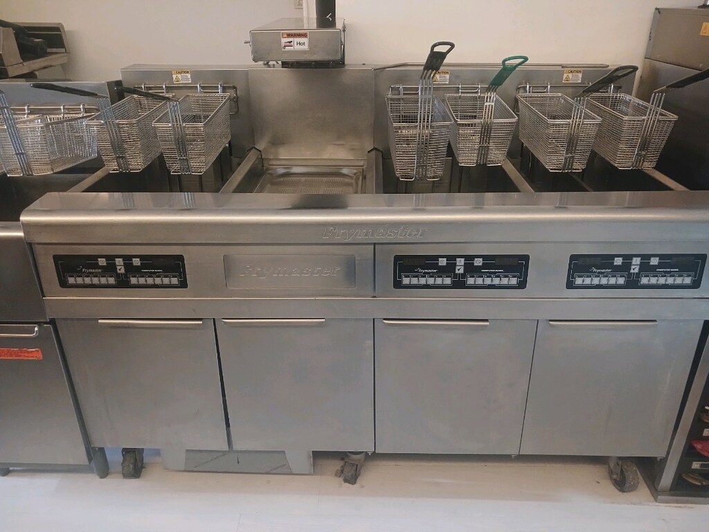 frymaster fritöz 6 sepetli elektrikli çıtır tavuk patates endüstriyel - 13