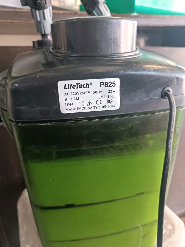 Akvaryum dış motor LifeTech 825 3 sepetli sagla kaçıran kırık yoktur - 4