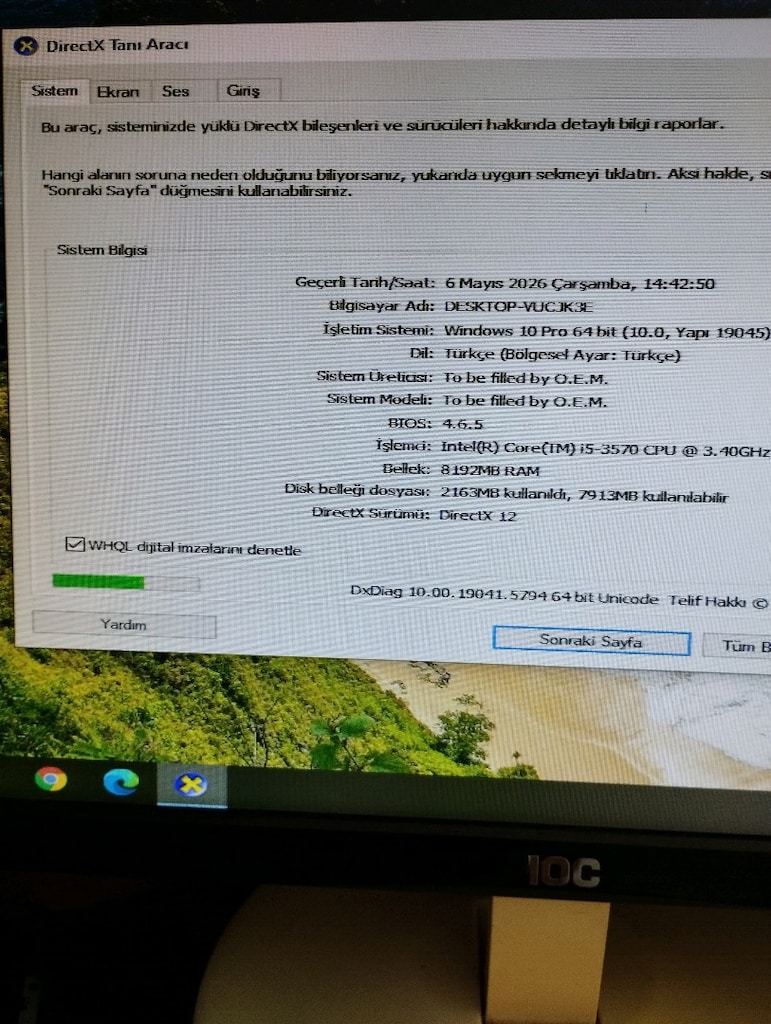 İ5 üçüncü nesil işlemcili SSD liı, ışıklı oyuncu bilgisayar kasası - 6