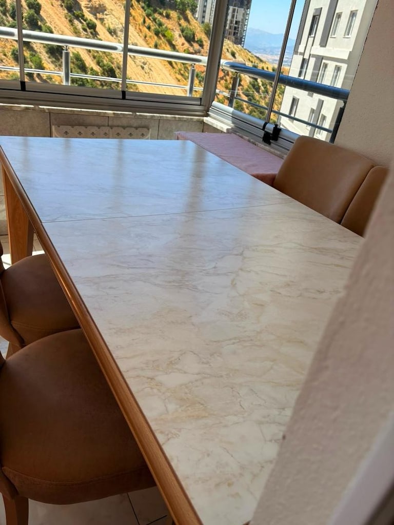 istikbal yemek masası ve sandalyeleri 4” - 4