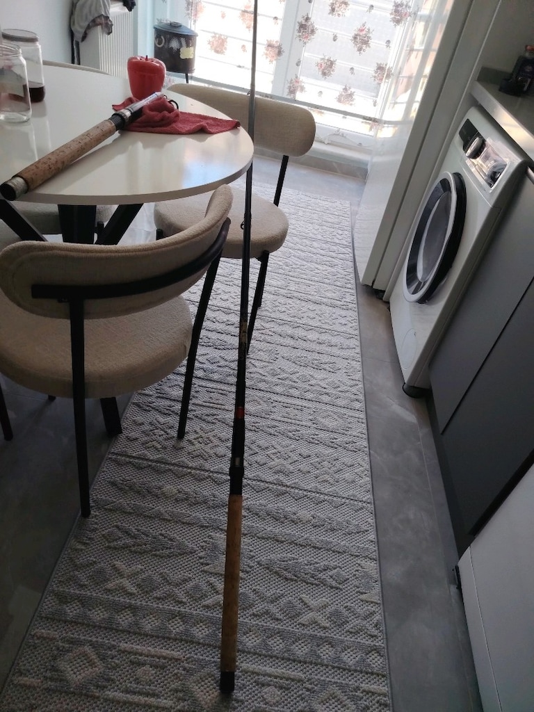 Mantar saplı 330 CM 50-100 atarlı sağlam sörf ve spin olta kamışı - 3