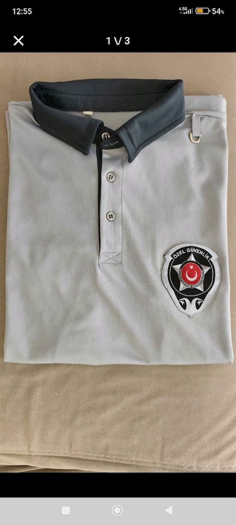 XL Beden Özel Güvenlik Yazlık Tişört