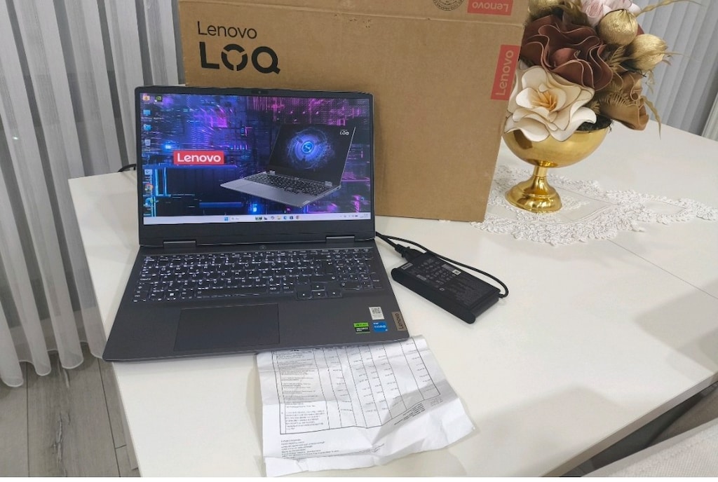 i5 12. Nesil Lenovo LOQ G@ming 16 GB RAM tam bir oyun canavarı laptop - 2