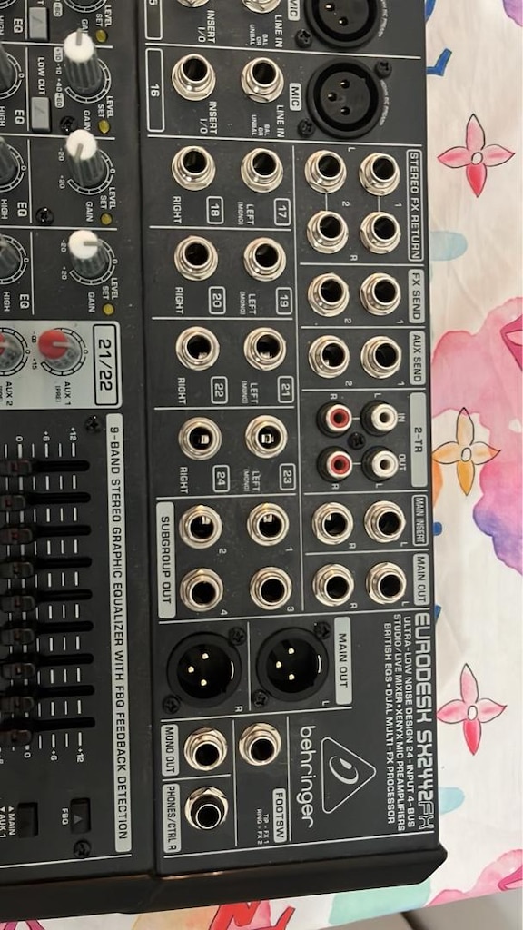 Behringer Sx2432fx Mikser - 5