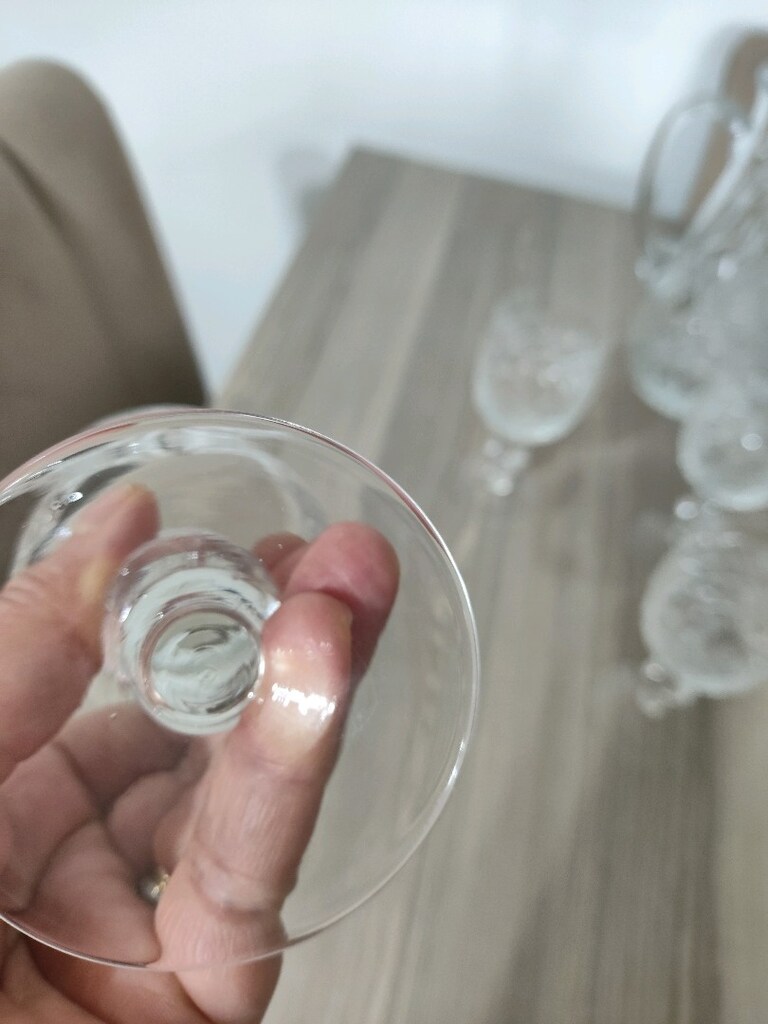 kesme kristal kadeh takımı - 5