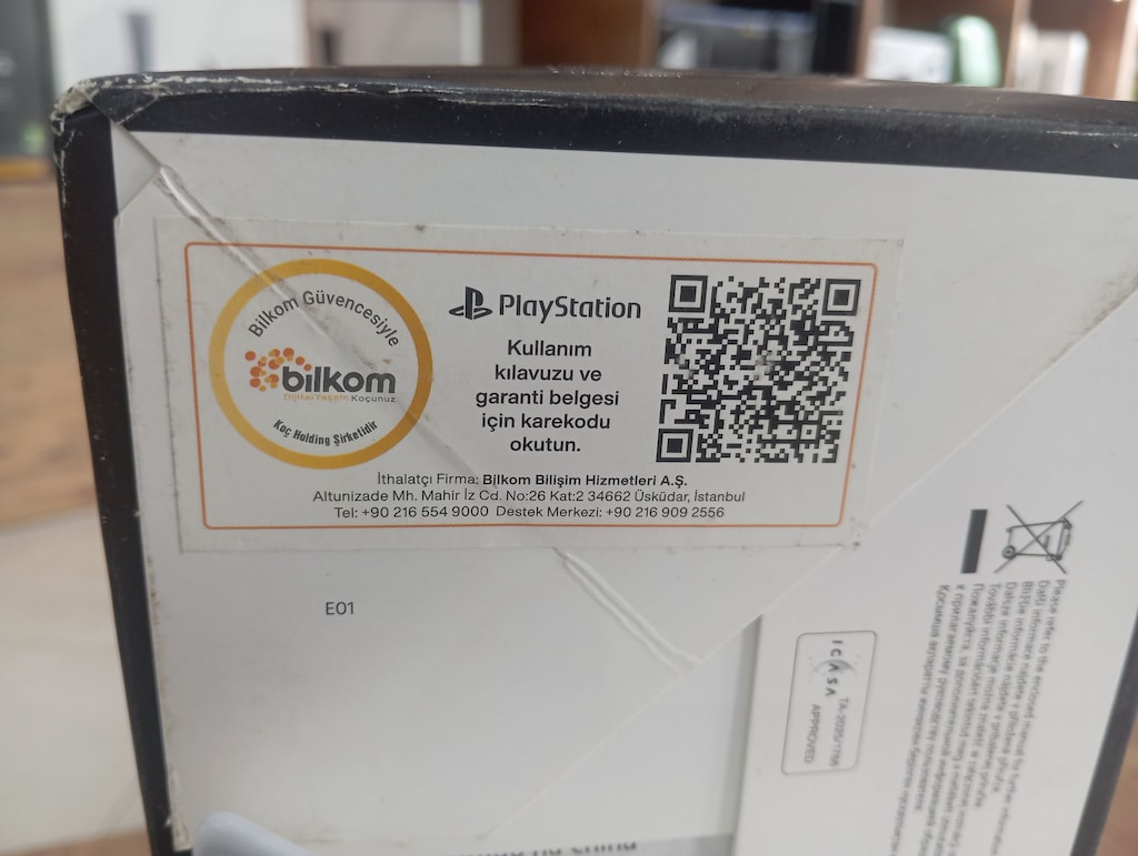 BİLKOM SONY TÜRKİYE 21 AY GARANTİLİ PS5 SLİM DİGİTAL SON SERİ 1KOL - 3