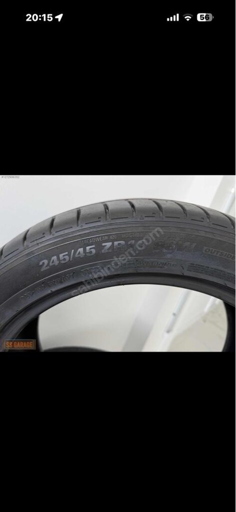 245/45/19 KUMHO 2022 ÜRETİM - 2