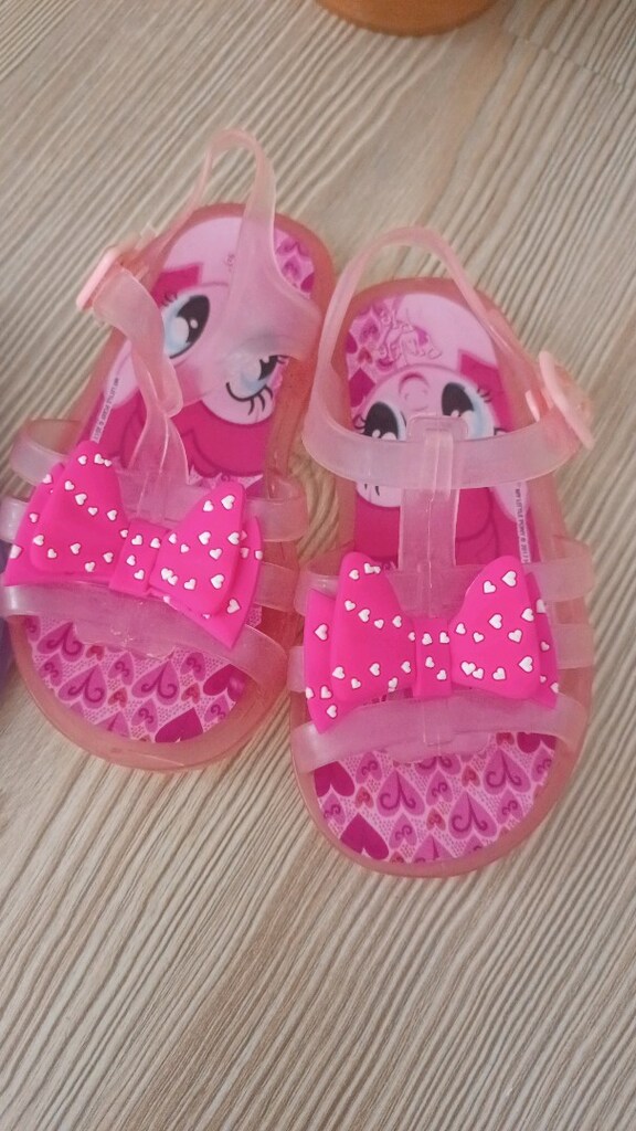 Pavv Barbie lisanslı 25/26 numara şeffaf sandalet ayakkabı, SIFIR - 2