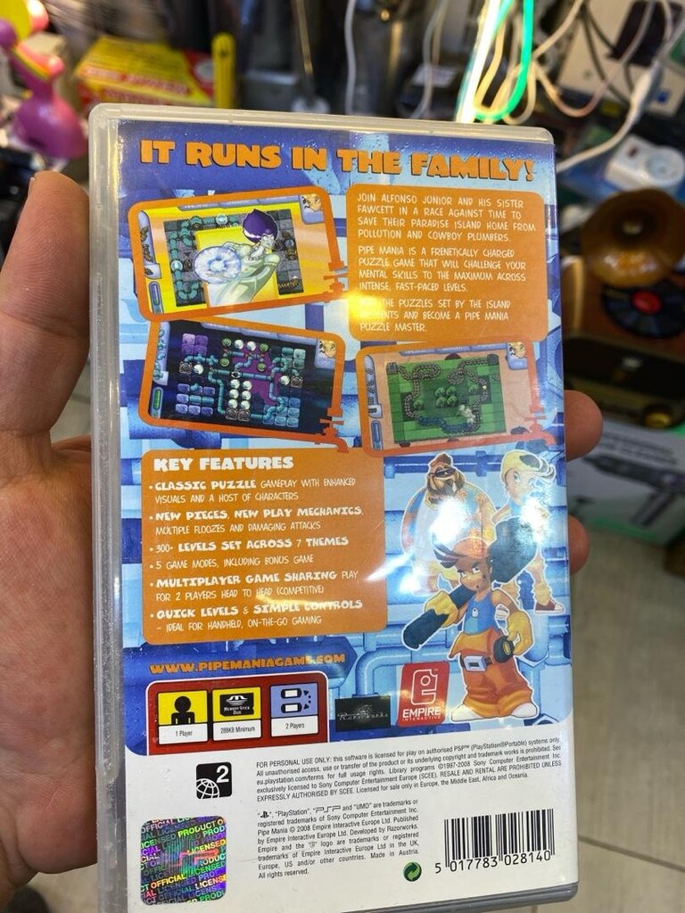 PİPE MANİA PSP OYUNU - 2