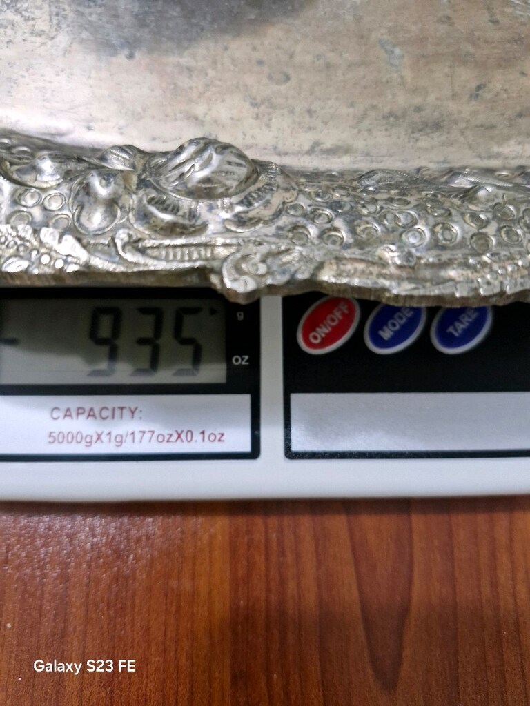Gümüş çay takımı - 10