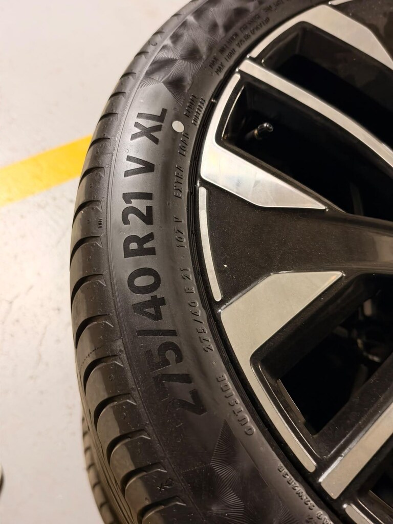 Volvo XC90 Orij 21 İnç 4 Jant + 4 Continental Yaz Lastiği Sıfır - 2