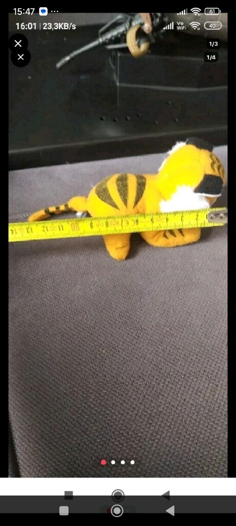 2ADET PELUS OYUNCAK FİL ve ASLAN - 5
