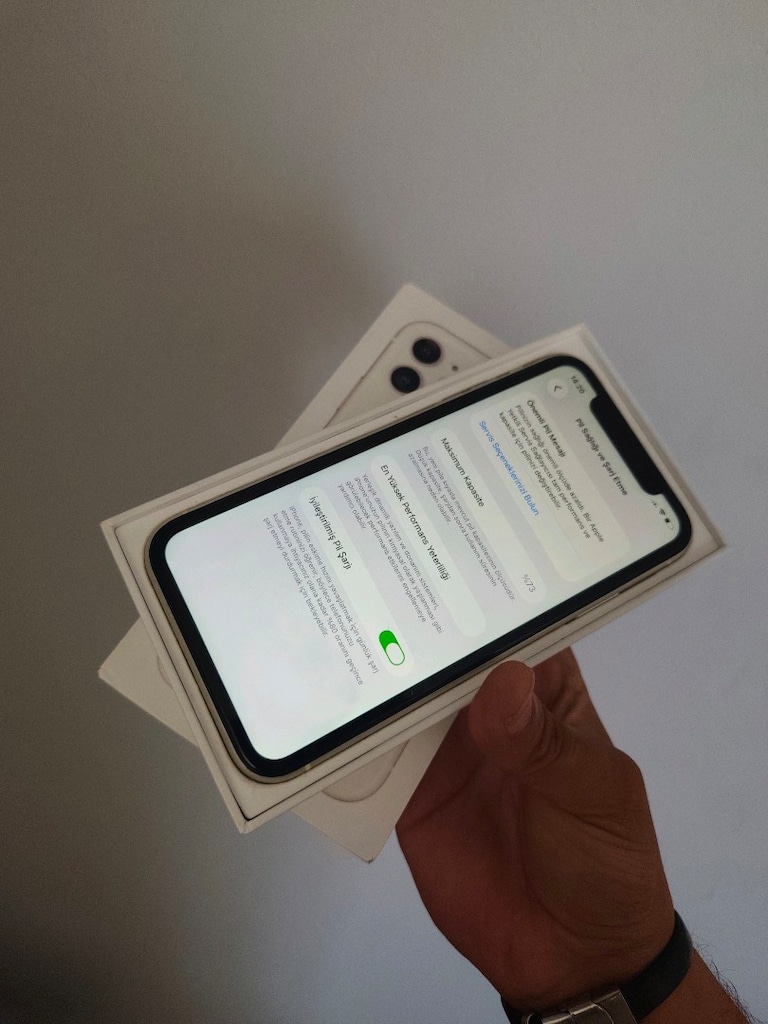İPHONE 11 128 GB TR CİHAZI FACE İD PASİF - 4