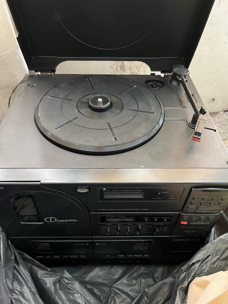müzik seti radyo kasetçalar plak çalar - 3