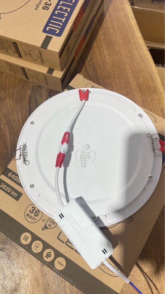 Sıva Altı Led Panel Beyaz Işık - 2