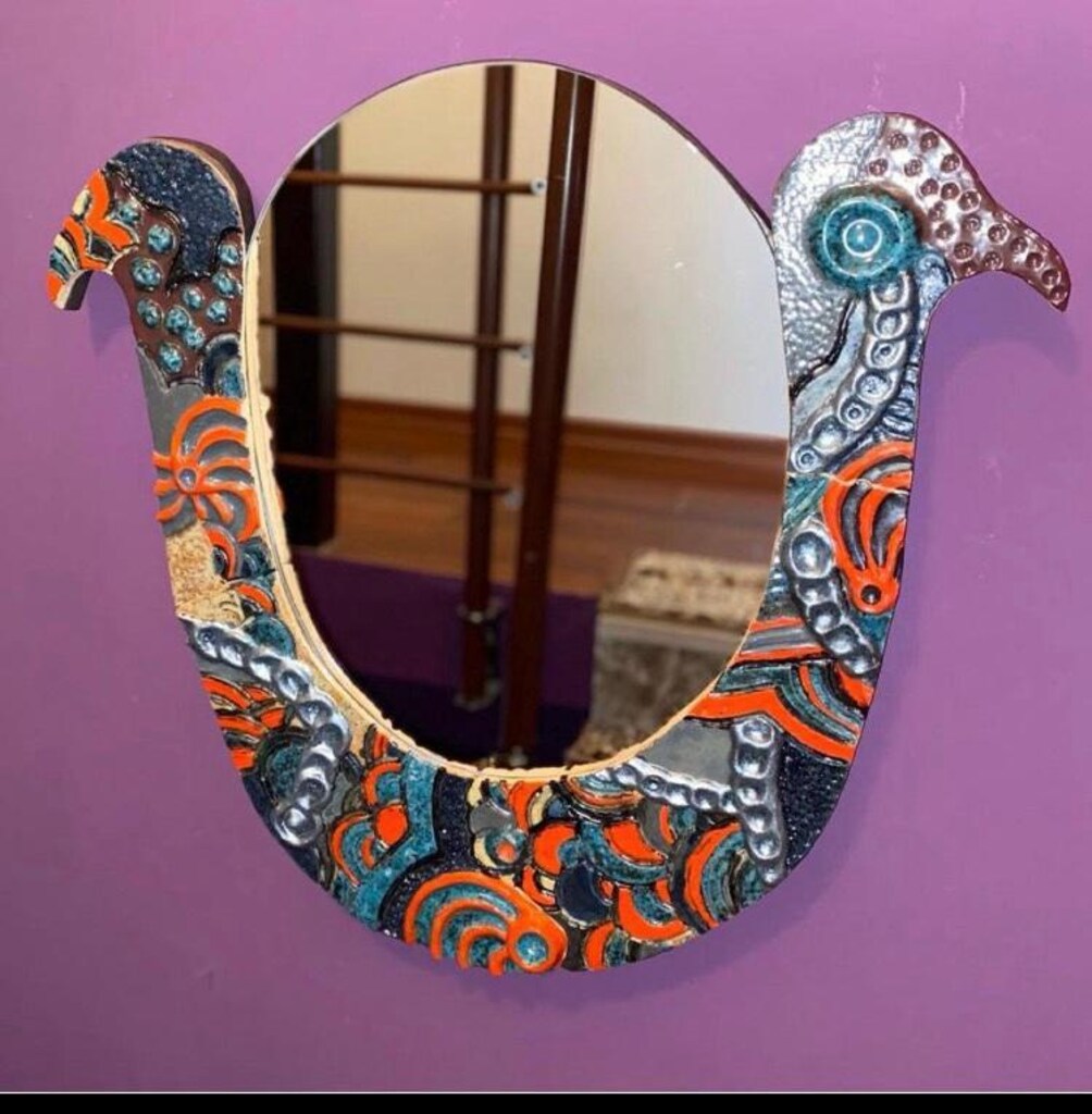Art Maya Seramik Dekoratif ayna - 3