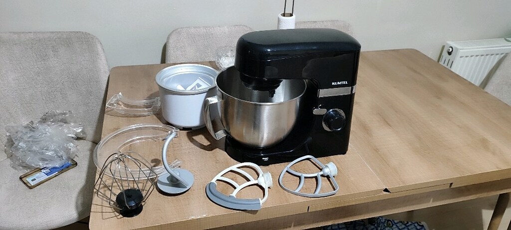 Kumtel marka hamur yoğurma makinesi 5 litre ürün daha sıfır sayılır - 7
