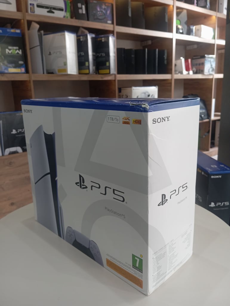 PS5 SLİM CD.Lİ SON SERİ SIFIR KAPALI KUTU 24 AY GARANTİİLİ FULL SET - 4