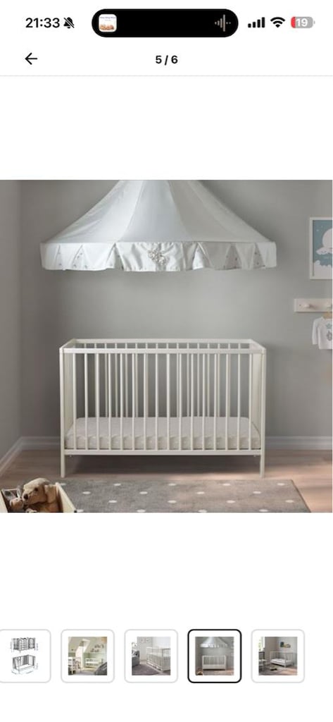 IKEA Gulliver Bebek Beşiği - 5
