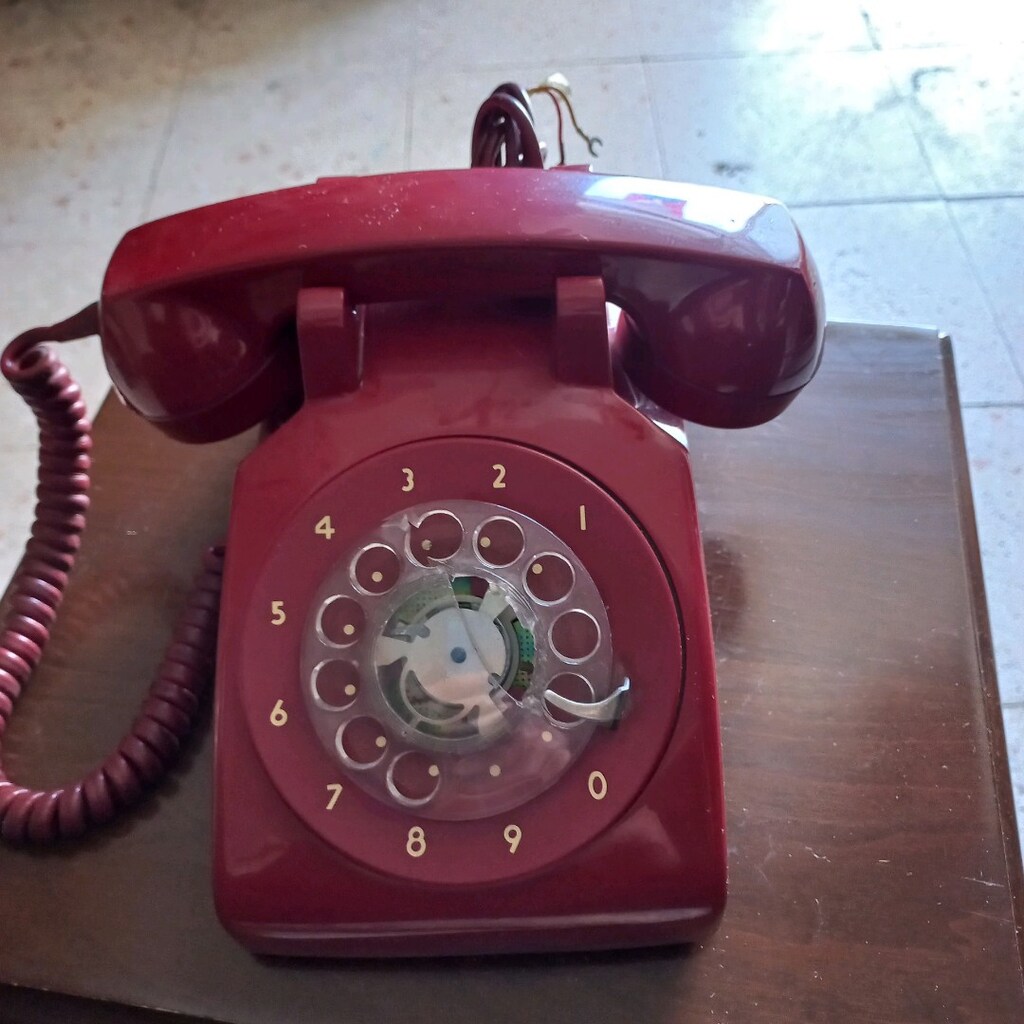 antika çevirmeli telefon - 4
