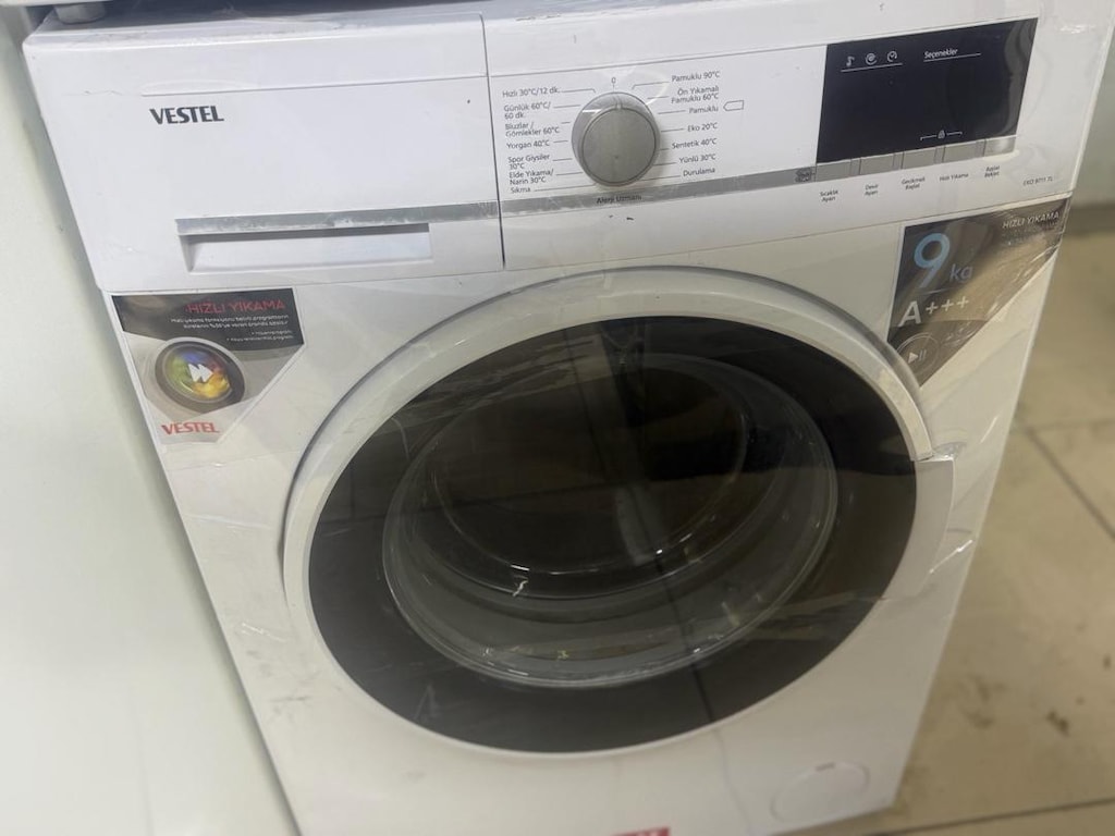Çamaşır Makinesi Vestel 9 kg A+++ İnverter - letgo'dan Sıfırından Uygun ...
