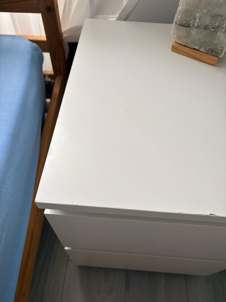 IKEA Beyaz Komodin 2’li Set - 3