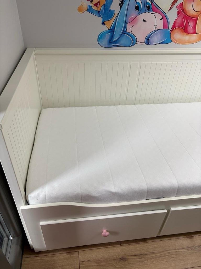 İkea hemnes 2 tane orjinal yataklı divan baza - 4