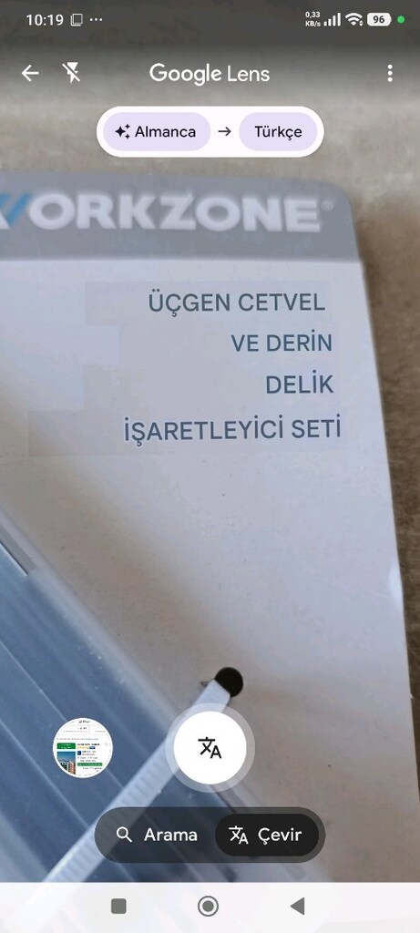 Üçgen Cetvel ve Derin Delik İşaretleyici Seti - 2
