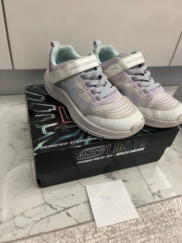 34 numara skechers kız çocuk ayakkabısı - 7