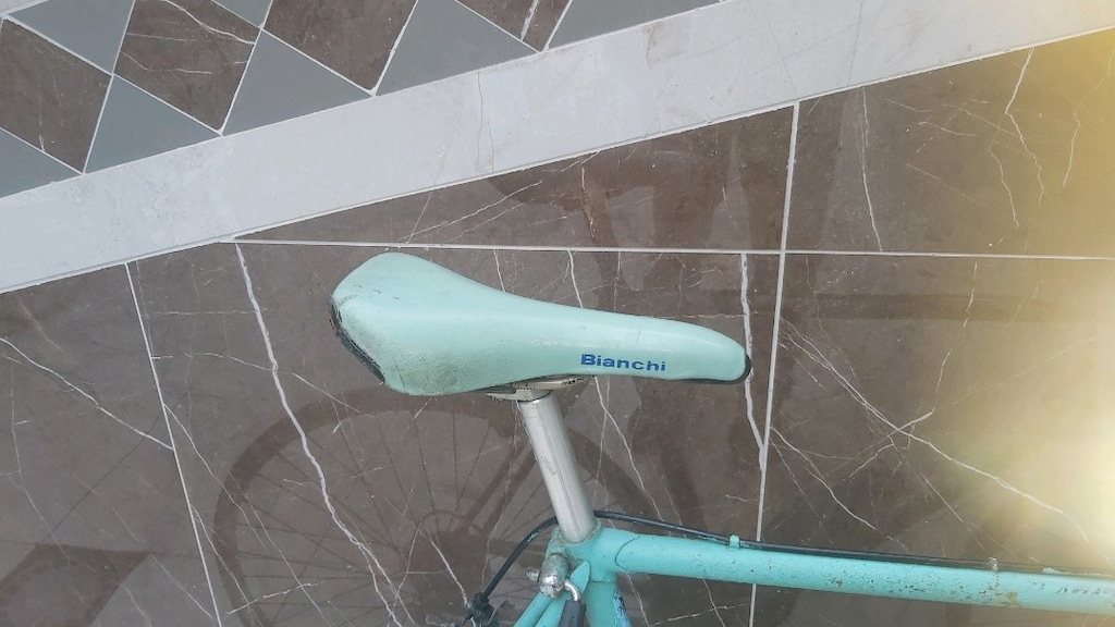 Bianchi 28 jant vitesli yarış bisikleti klasik - 8