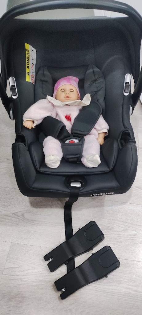 Casual Quatro Trona Safe Antrasit Travel Sistem Bebek Arabası - 19