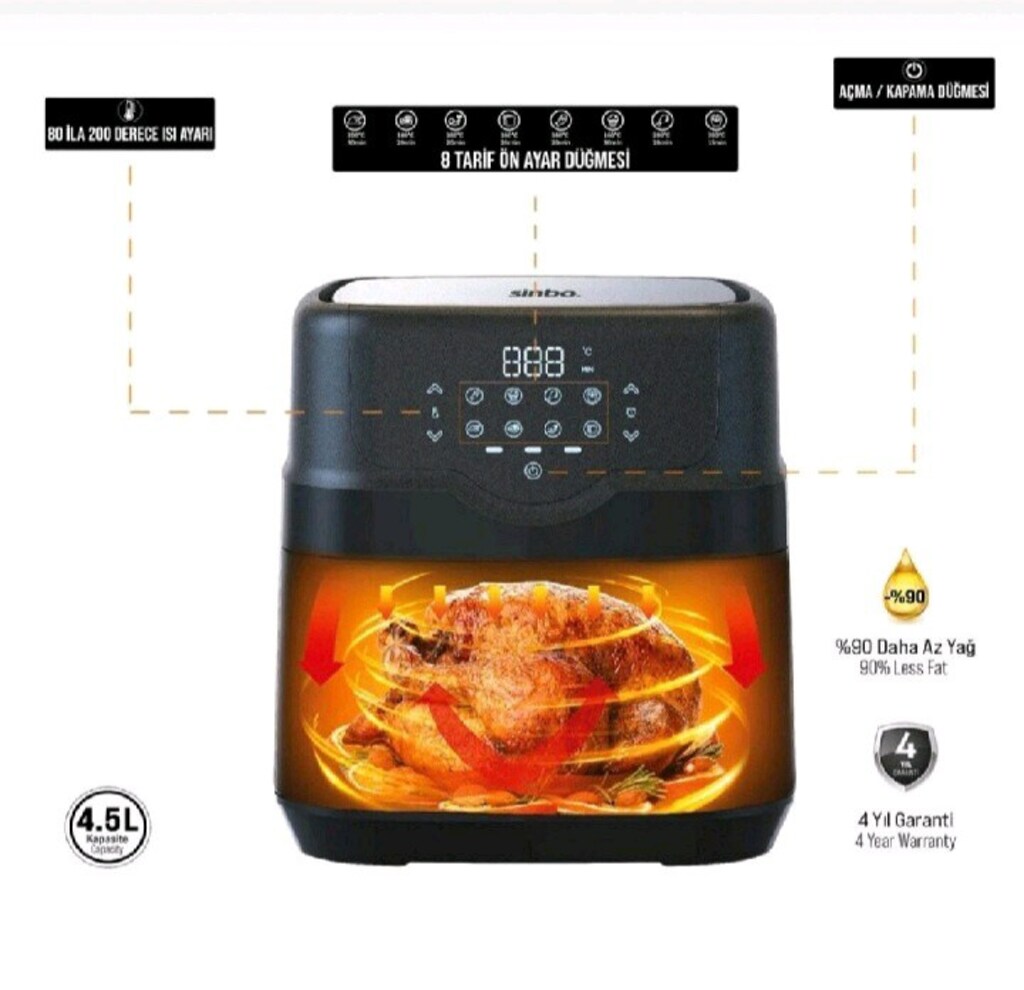 Sinbo Airfryer - 7