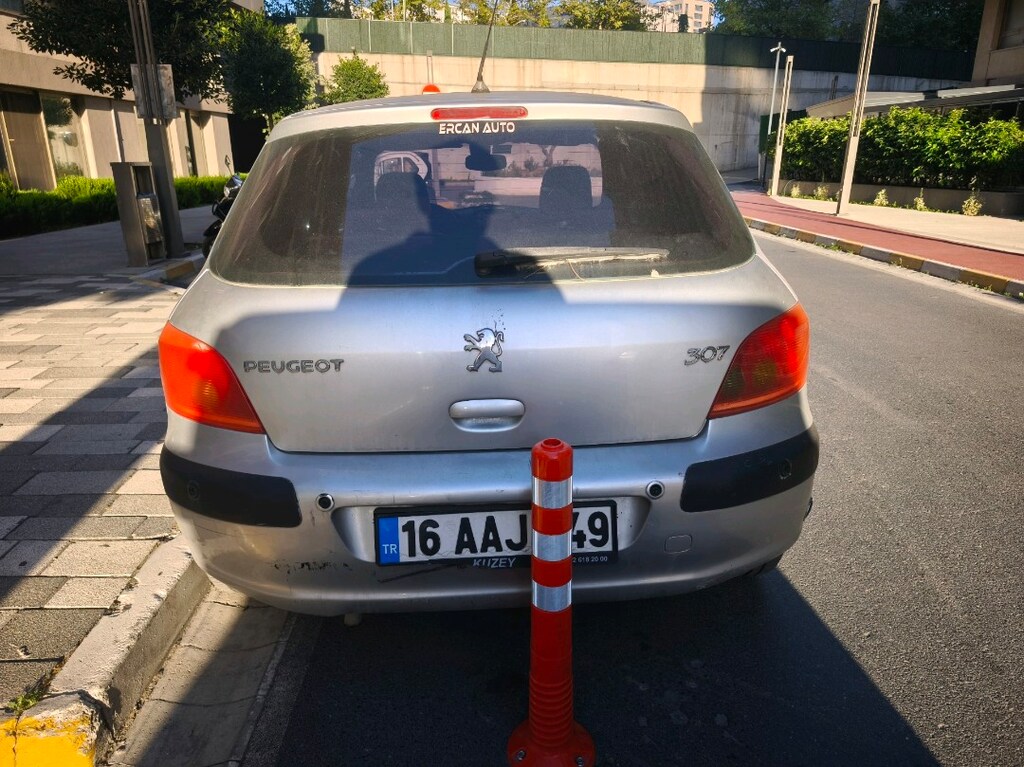 MASRAFSIZ - 2005 Peugeot 307 1.6 XT Otomatik - Muayene Yeni - 3