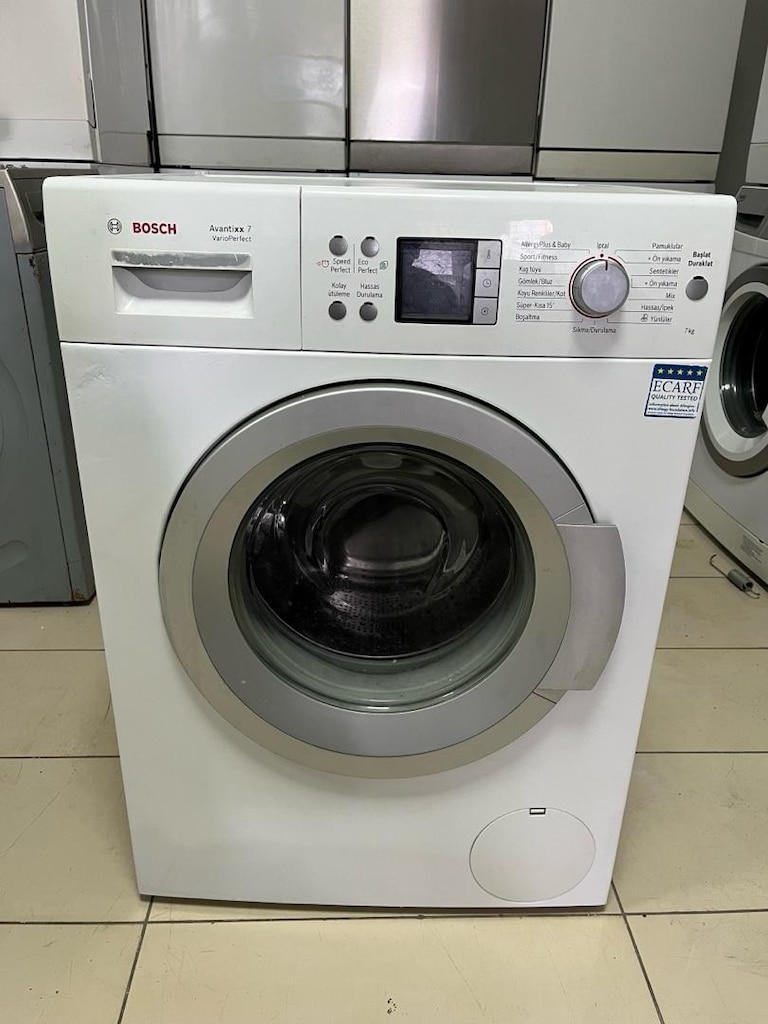 Bosch 7 kg sorunsuz yeni bakımlı çamaşır makinası - 2