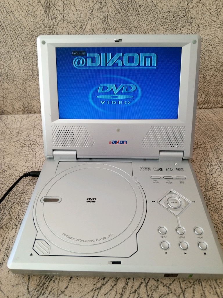 DIKOM portatif DVD/VCD/CD oynatıcı - 2