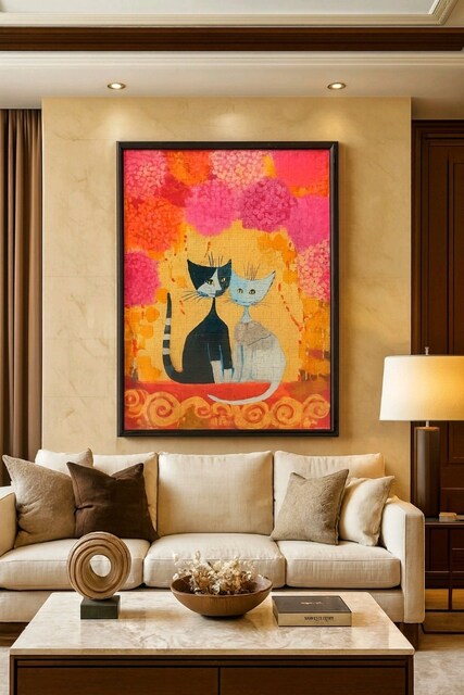 Tablo - Resim - Kedi - Koleksiyon - Boyner