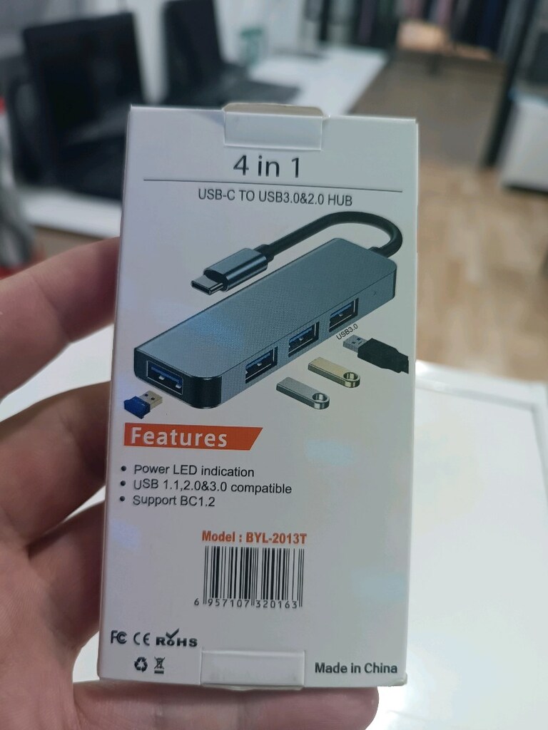 USB-C TYPE-C 4+1 USB ÇOKLAYICI - 2