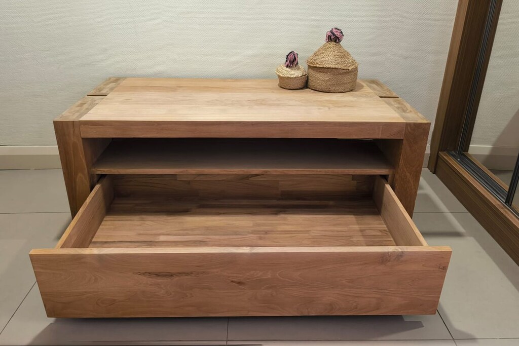 MUDO MASİF TV ÜNİTESİ 120x55x45 cm - 3
