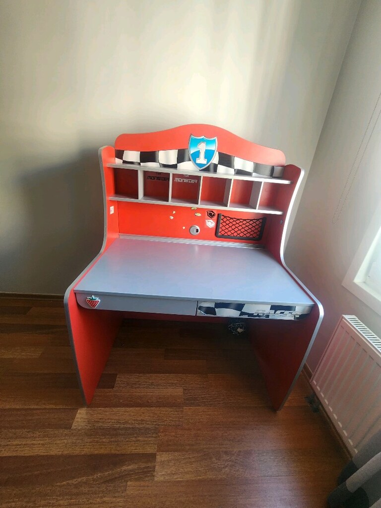 Çilek Racer Çalışma Masası (Gardolap) - 3