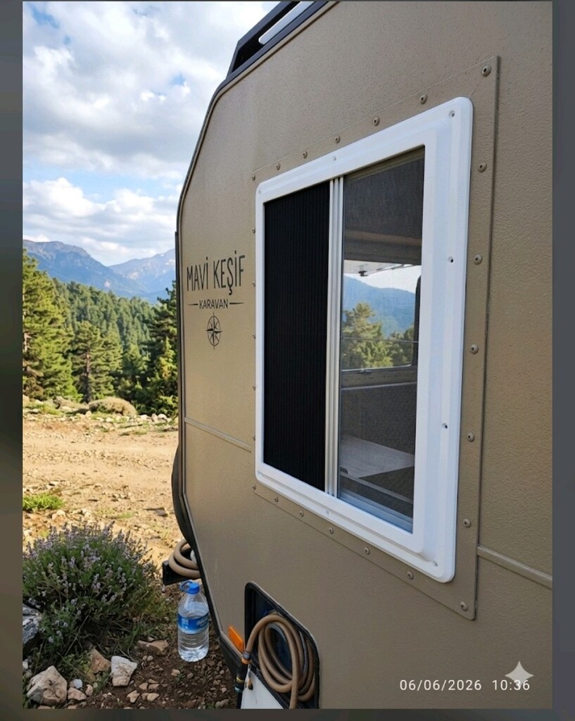 çekme karavan yan cam.CAMBROSA MARKA - 2